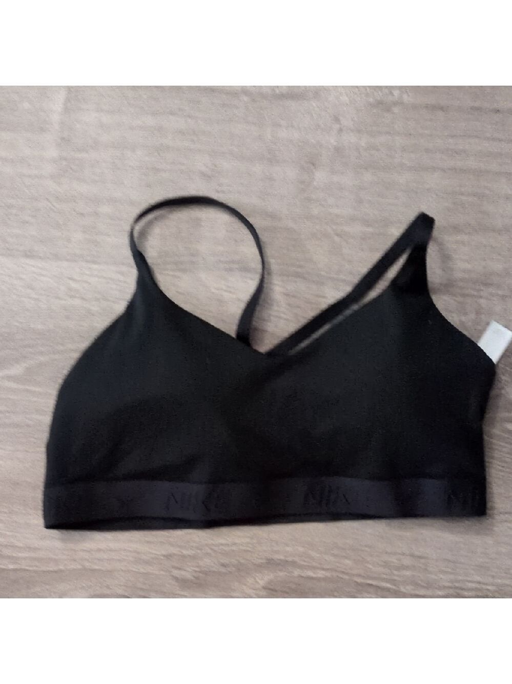 Nike Indy Dri Fit Black Sports Bra Size Large